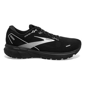 Brooks Ghost 14 GTX Mens Road Running Shoes Black/White | USA-KIO037598